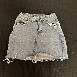 Denim skirt